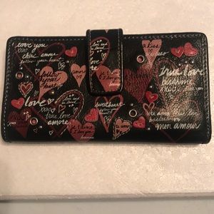 Fossil leather wallet